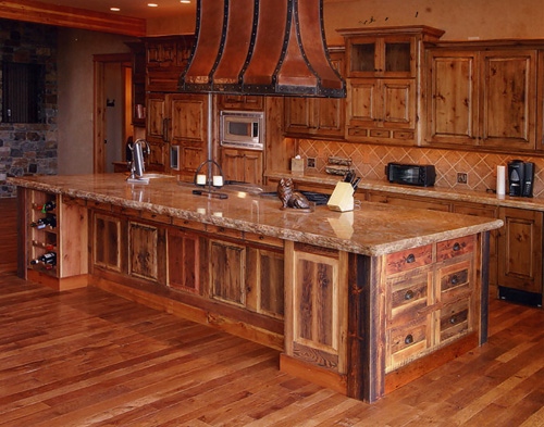 Distressed Cabinets Kitchen