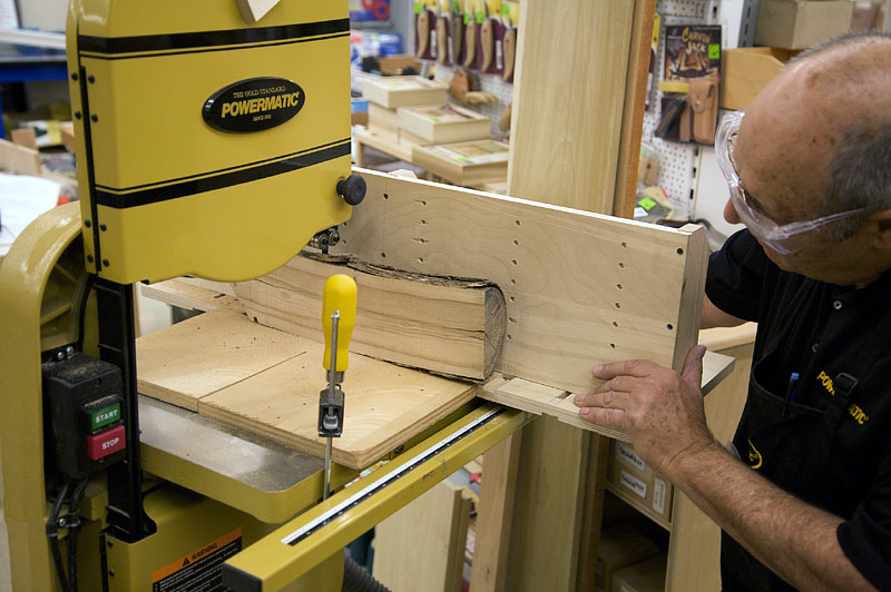 The easy clamping block makes jig set up a much simpler action. And ...