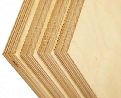 Baltic birch plywood is unique because of it's all-birch veneer core that's cross-banded and laminated with exterior grade glue, making for a superior stable sheet good. It also has a thicker face veneer than traditional cabinet grade plywood.