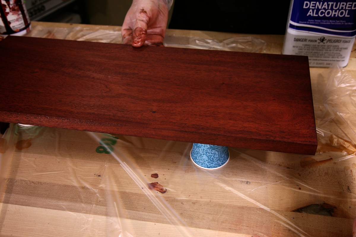 Why You Should Never Put Polycrylic Over A Red Mahogany Stain – Top  Woodworking Tips