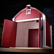 Little Red Book Barn by Dr. Clyde Perry