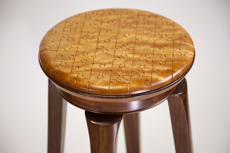 These Woodworkers Made 38 Custom Wood Stools, Now Vote For Your