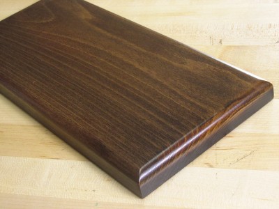 beech with brown glaze