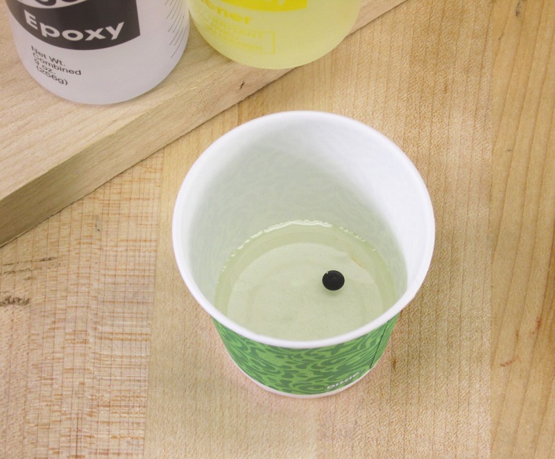 How to Fill Knot Holes and Cracks with Black Epoxy Woodworkers Source