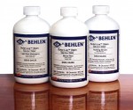 Behlen Solar-Lux Dye doesn't raise the grain like water based dye does, and it comes in a wide variety of colors.