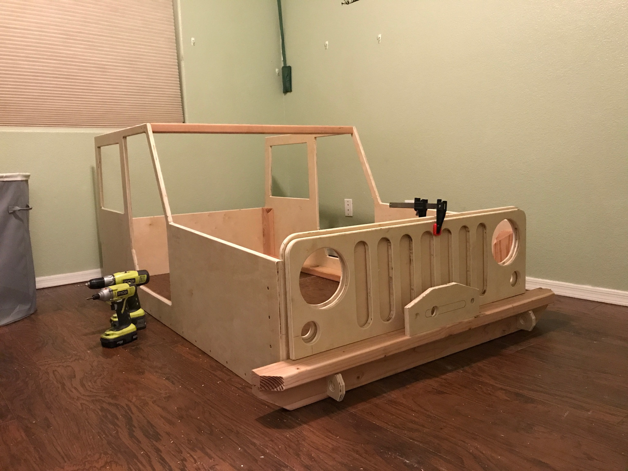 children's jeep bed