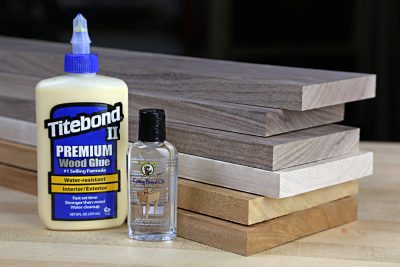 hardwood cutting board kit