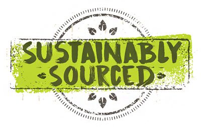 sustainably sourced
