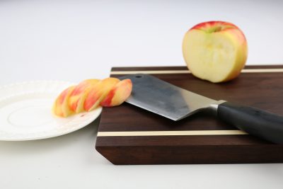 beveled walnut cutting board