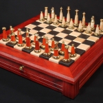 Padauk Chess Set