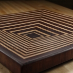 3D End Grain Cutting Board by David A. Fales