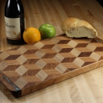 3D Cutting Board with Stand by Rick West