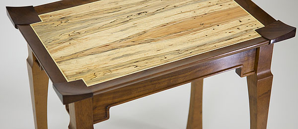 exotic wood table