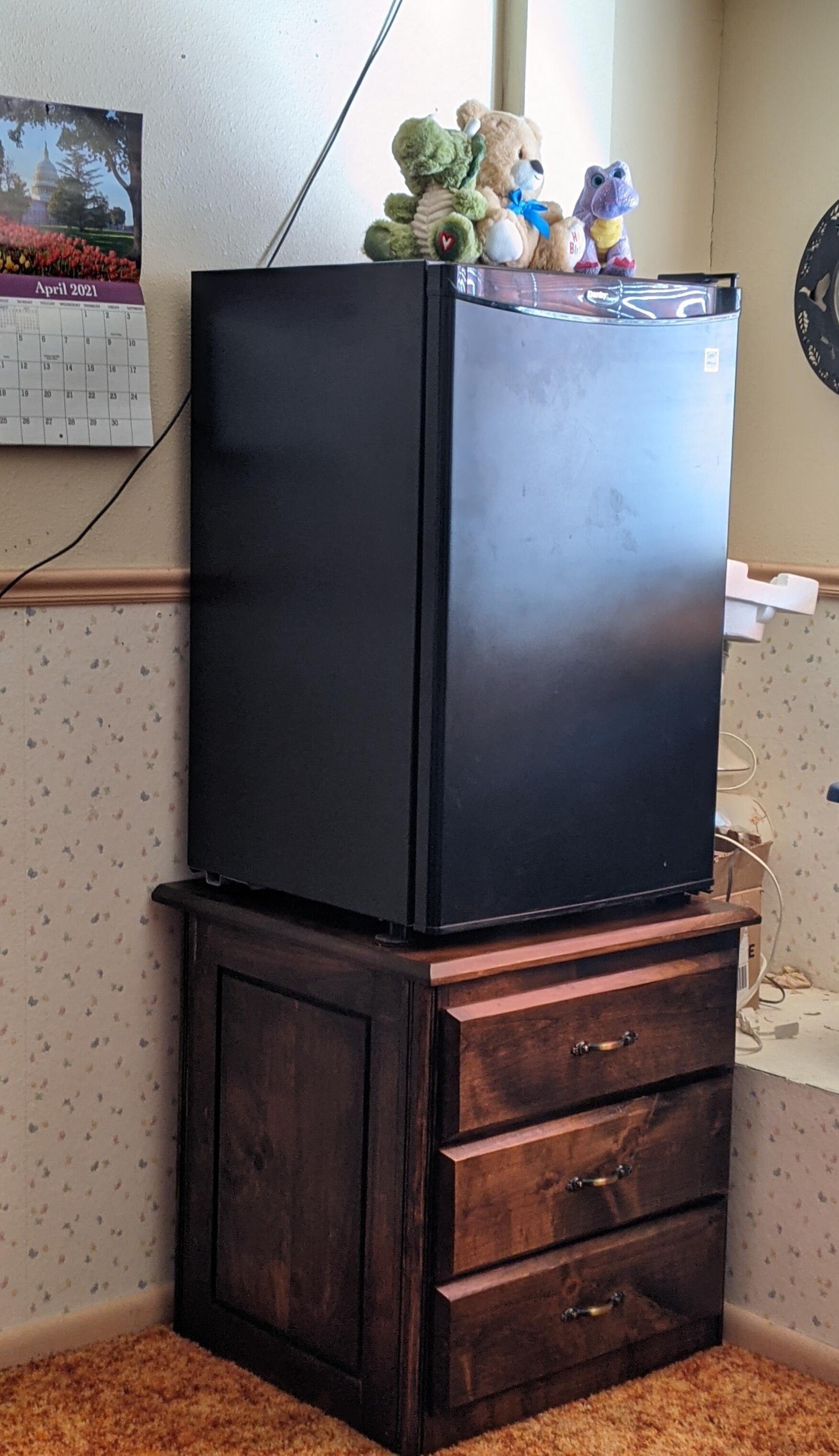 Mini Fridge Cabinet 